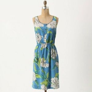 Anthro Moulinette Soeurs Calliope Silk Dress